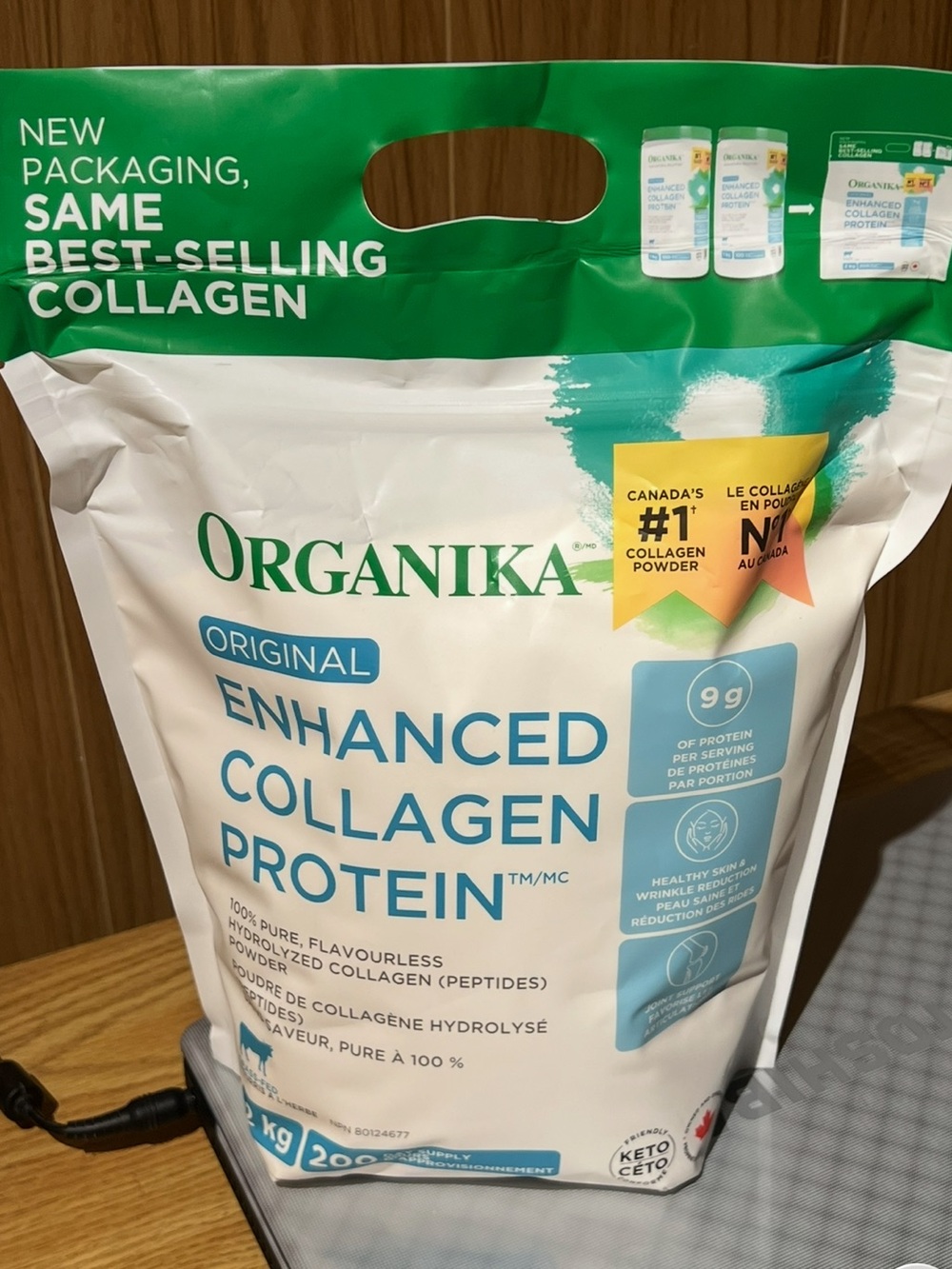 Organika enhanced collagen protein New in package